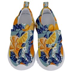 Floral Kids  Velcro No Lace Shoes by Sparkle