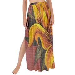 Sunflower Maxi Chiffon Tie-up Sarong