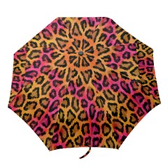 Leopard Print Folding Umbrellas by skindeep