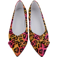 Leopard Print Women s Bow Heels by skindeep