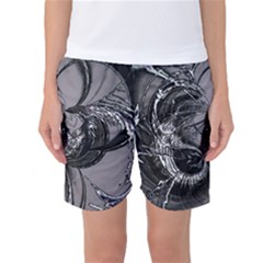 Satellite Women s Basketball Shorts by MRNStudios