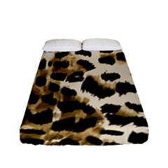 Leopard-print 2 Fitted Sheet (full/ Double Size) by skindeep