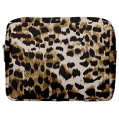 Leopard-print 2 Make Up Pouch (large) by skindeep