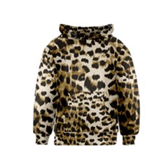 Leopard-print 2 Kids  Pullover Hoodie by skindeep