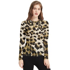 Leopard-print 2 Women s Long Sleeve Rash Guard by skindeep