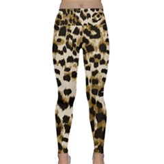 Leopard-print 2 Lightweight Velour Classic Yoga Leggings by skindeep