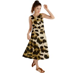 Leopard-print 2 Summer Maxi Dress by skindeep