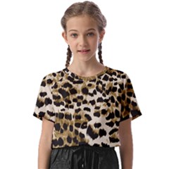 Leopard-print 2 Kids  Basic Tee by skindeep