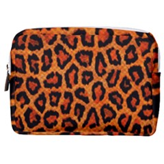 Leopard-print 3 Make Up Pouch (medium) by skindeep