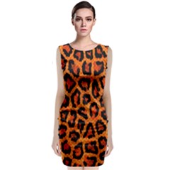 Leopard-print 3 Classic Sleeveless Midi Dress by skindeep