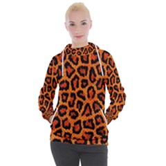 Leopard-print 3 Women s Hooded Pullover by skindeep