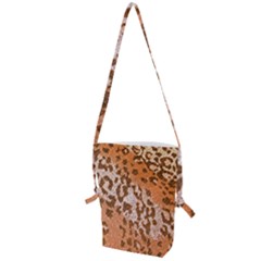 Leopard-knitted Folding Shoulder Bag by skindeep