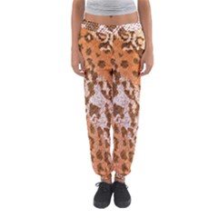 Leopard-knitted Women s Jogger Sweatpants by skindeep