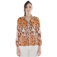 Leopard-knitted Women s Windbreaker by skindeep