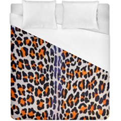 Fur-leopard 5 Duvet Cover (california King Size) by skindeep