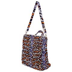Fur-leopard 5 Crossbody Backpack by skindeep