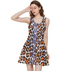 Fur-leopard 5 Inside Out Racerback Dress