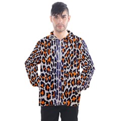 Fur-leopard 5 Men s Half Zip Pullover by skindeep