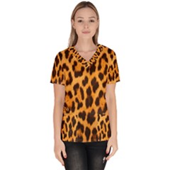 Fur 5 Women s V-neck Scrub Top by skindeep