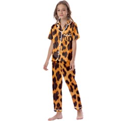 Fur 5 Kids  Satin Short Sleeve Pajamas Set by skindeep