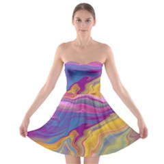 Flow Strapless Bra Top Dress by kiernankallan