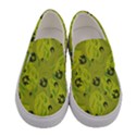 Folk flowers pattern  Women s Canvas Slip Ons View1