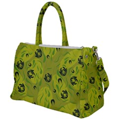 Folk flowers pattern  Duffel Travel Bag