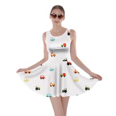 Cute Bright Little Cars Skater Dress by SychEva
