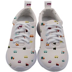 Cute Bright Little Cars Kids Athletic Shoes by SychEva