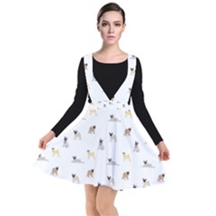 Funny Pugs Plunge Pinafore Dress