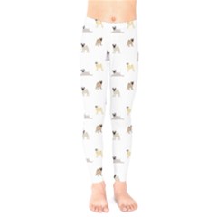 Funny Pugs Kids  Leggings by SychEva