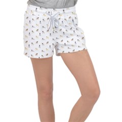 Funny Pugs Velour Lounge Shorts by SychEva