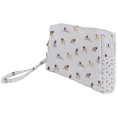 Funny Pugs Wristlet Pouch Bag (small) by SychEva