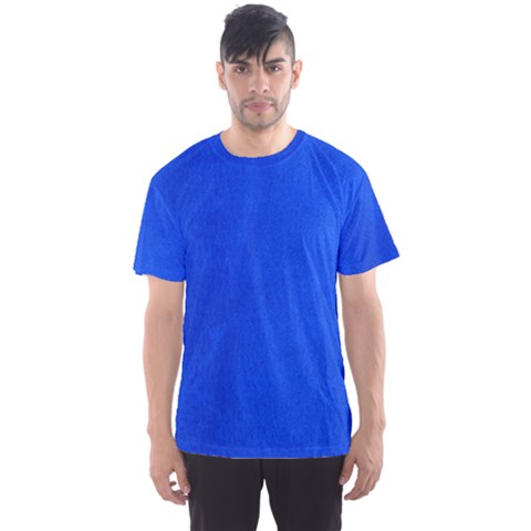 Leather Smooth 22 Blue Men s Sport Mesh Tee by skindeep