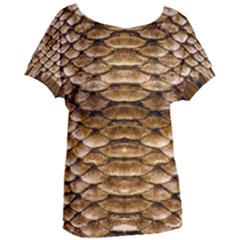 Reptile Skin Pattern 11 Women s Oversized Tee by skindeep
