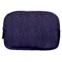 Leatherette 3 Make Up Pouch (small) by skindeep
