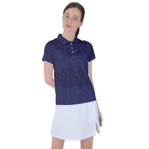 Leatherette 3 Women s Polo Tee by skindeep