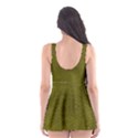 Leatherette 6 Green Skater Dress Swimsuit View2