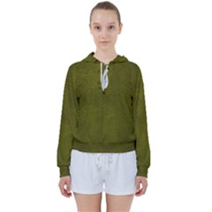 Leatherette 6 Green Women s Tie Up Sweat by skindeep