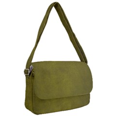 Leatherette 6 Green Courier Bag by skindeep