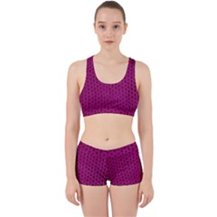 Leatherette 5 Purple Work It Out Gym Set