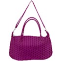Leatherette 5 Purple Removal Strap Handbag View1