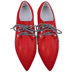 Leatherette 7 Pointed Oxford Shoes by skindeep