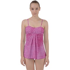 Reptile Skin Pattern 3 Babydoll Tankini Set by skindeep