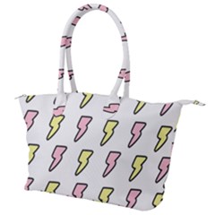 Pattern Cute Flash Design Canvas Shoulder Bag by brightlightarts