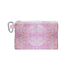 Mixed Media Repeats I Canvas Cosmetic Bag (small)