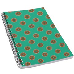 Ethnic Circular Print 5 5  X 8 5  Notebook by designsbymallika