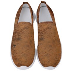 Aged Leather Men s Slip On Sneakers