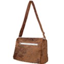 Aged Leather Front Pocket Crossbody Bag View2