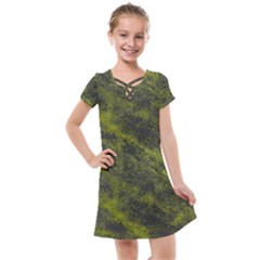 Cracked Leather 2a Kids  Cross Web Dress